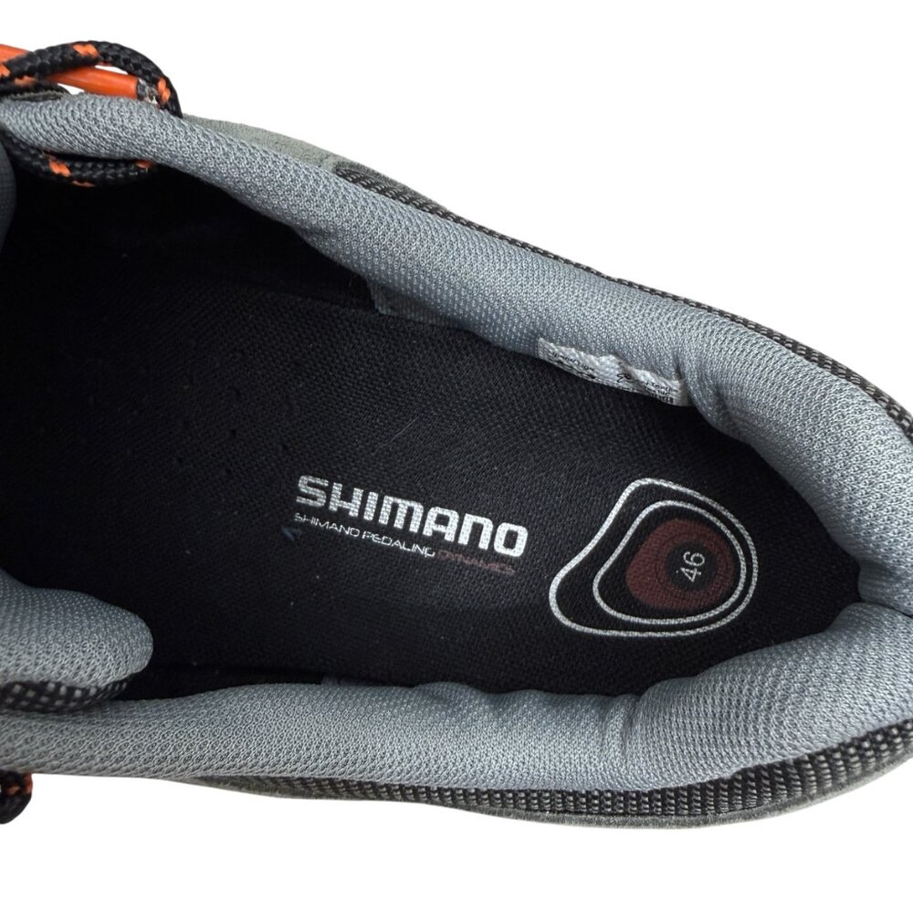 Shimano SH-CT80 Leather 2 Bolt Lace Up Cycling Shoe men's size 11.2 - Picture 8 of 10